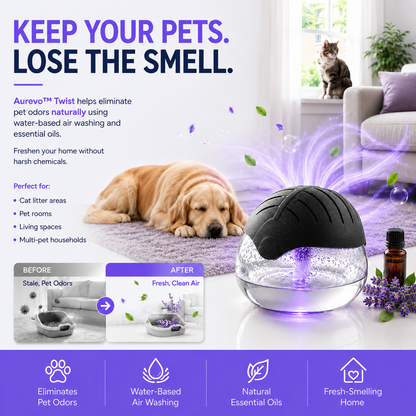 Aurevo™ Twist  Natural Pet Odor  Solution